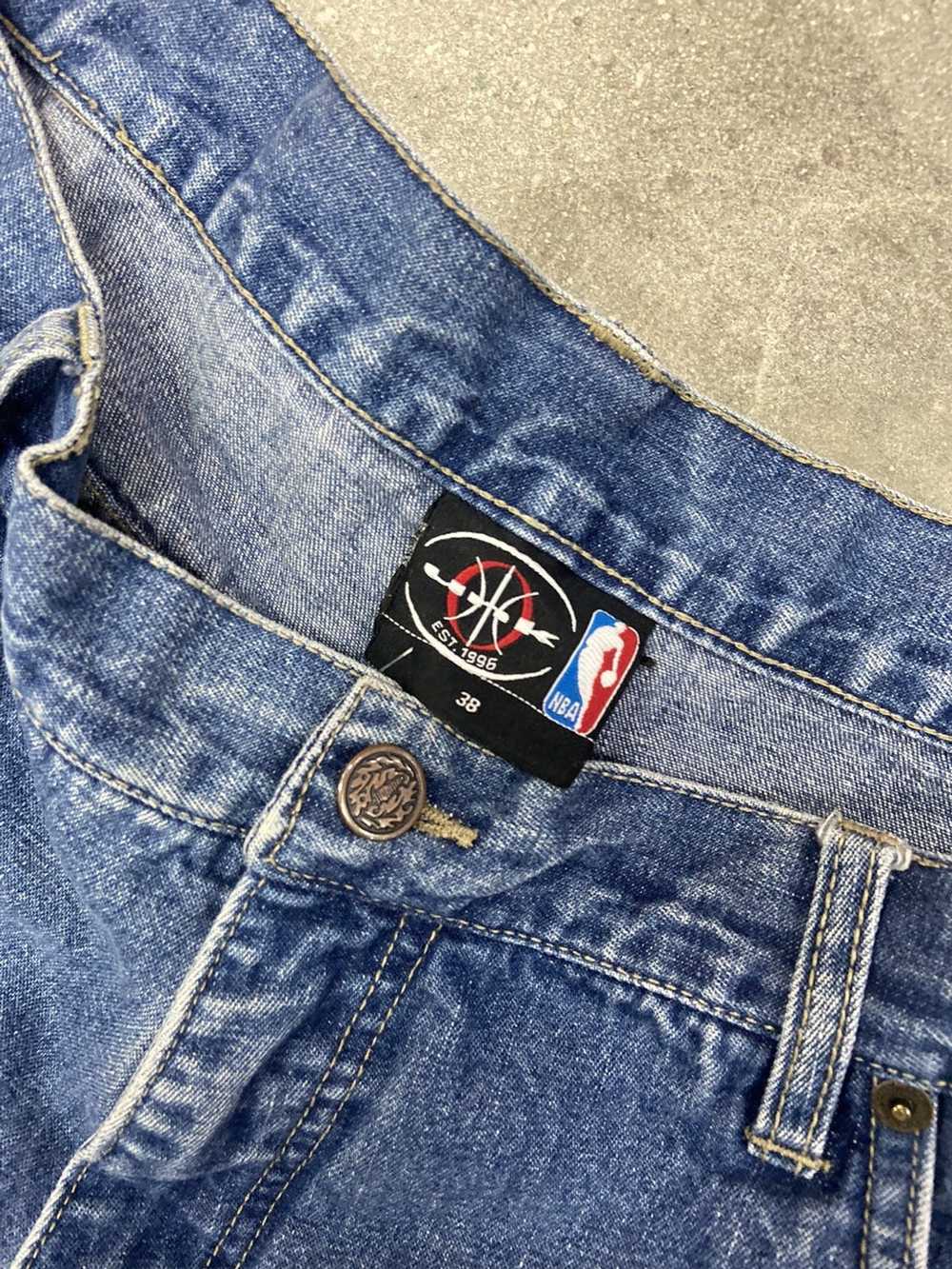 NBA New York Knicks Jeans UNK Vintage Basketball Pants 90s 