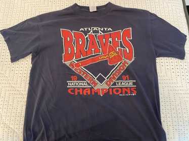 Other × Vintage 1991 Atlanta Braves Western Champ… - image 1