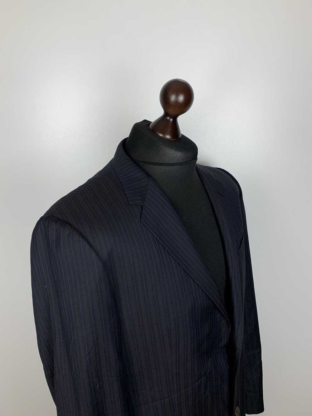 Versace Versace Men’s Blazer Coat Jacket, Wool/Si… - image 7