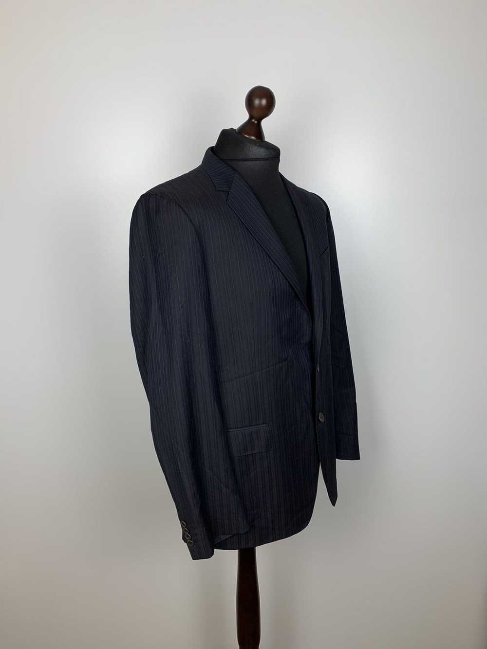 Versace Versace Men’s Blazer Coat Jacket, Wool/Si… - image 9