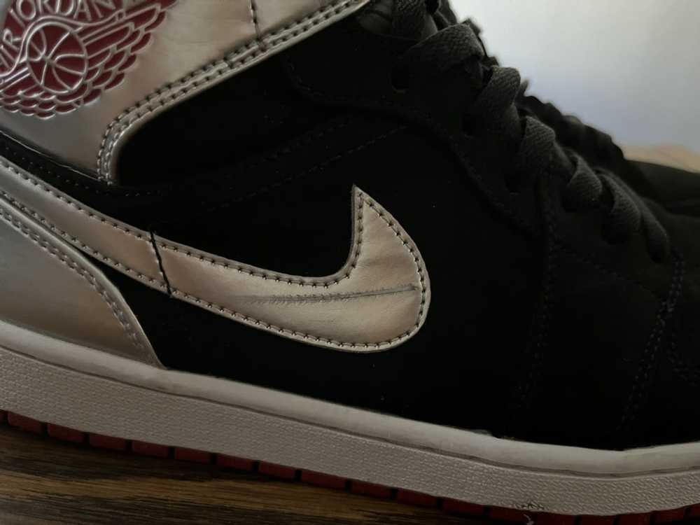 Jordan Brand × Nike Air Jordan 1 Mid Black Metall… - image 4