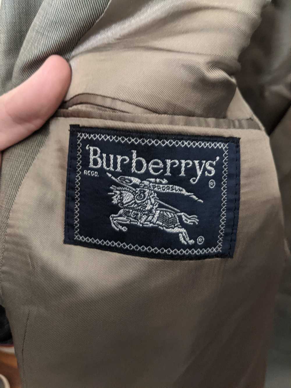 Burberry × Burberry Prorsum Tan check Super 100s … - image 3