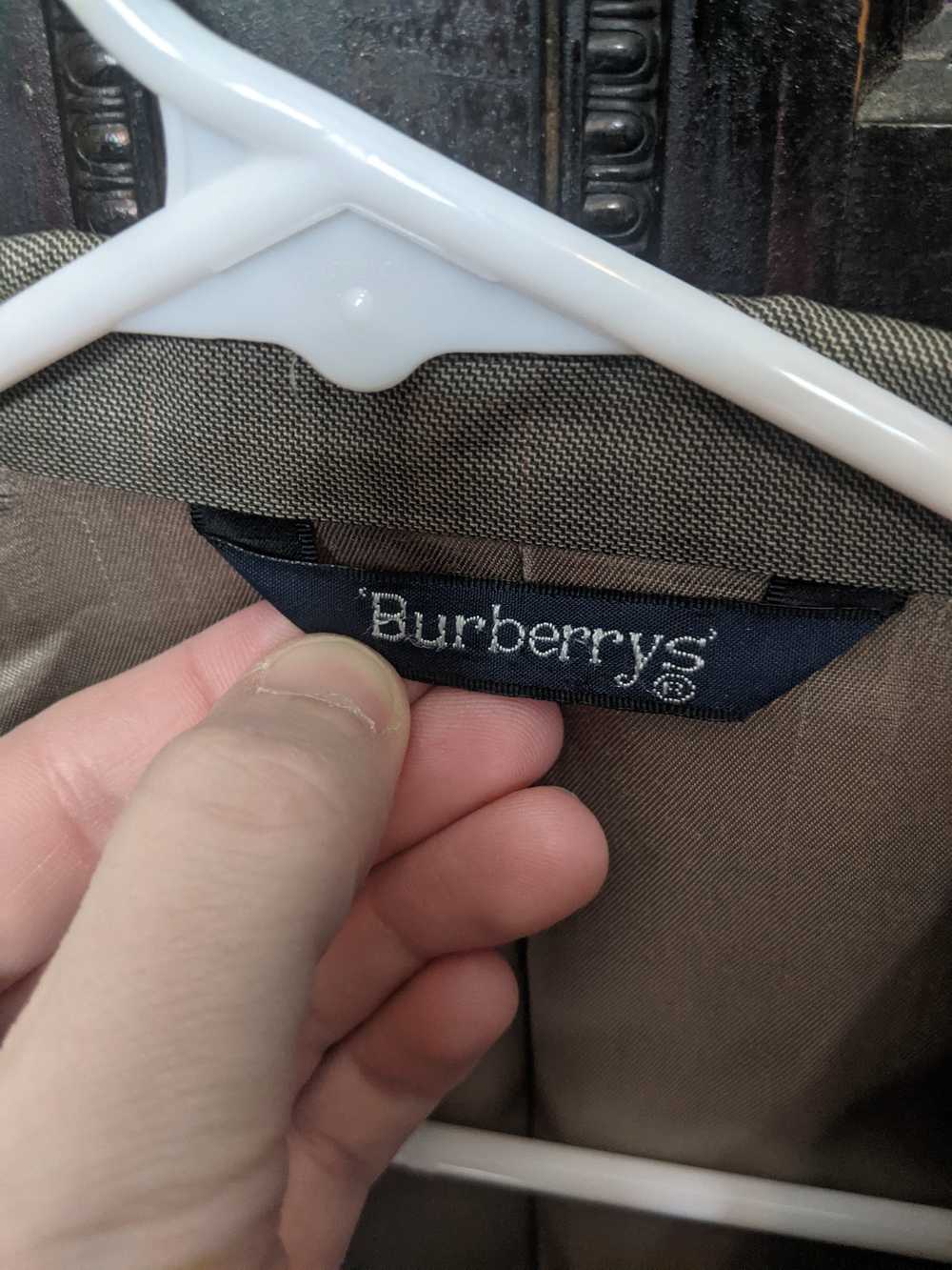 Burberry × Burberry Prorsum Tan check Super 100s … - image 5