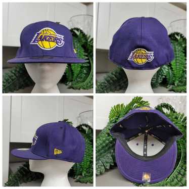 Los Angeles Lakers New Era Alternate City Edition 59FIFTY Fitted Hat - Purple 6 7/8