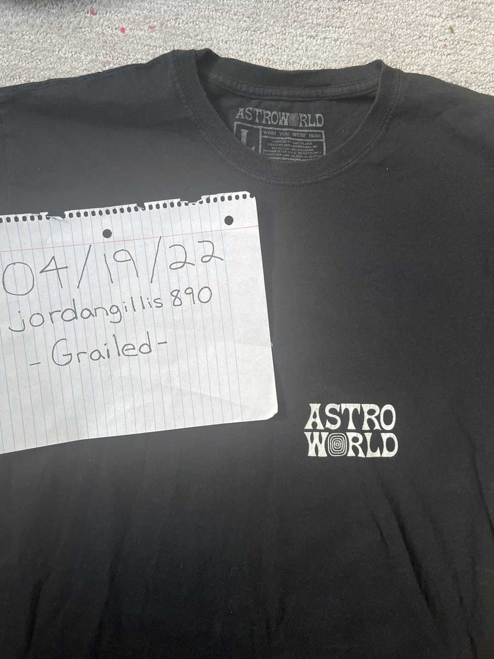 Travis Scott Travis Scott Astro World Graphic Tee - image 3