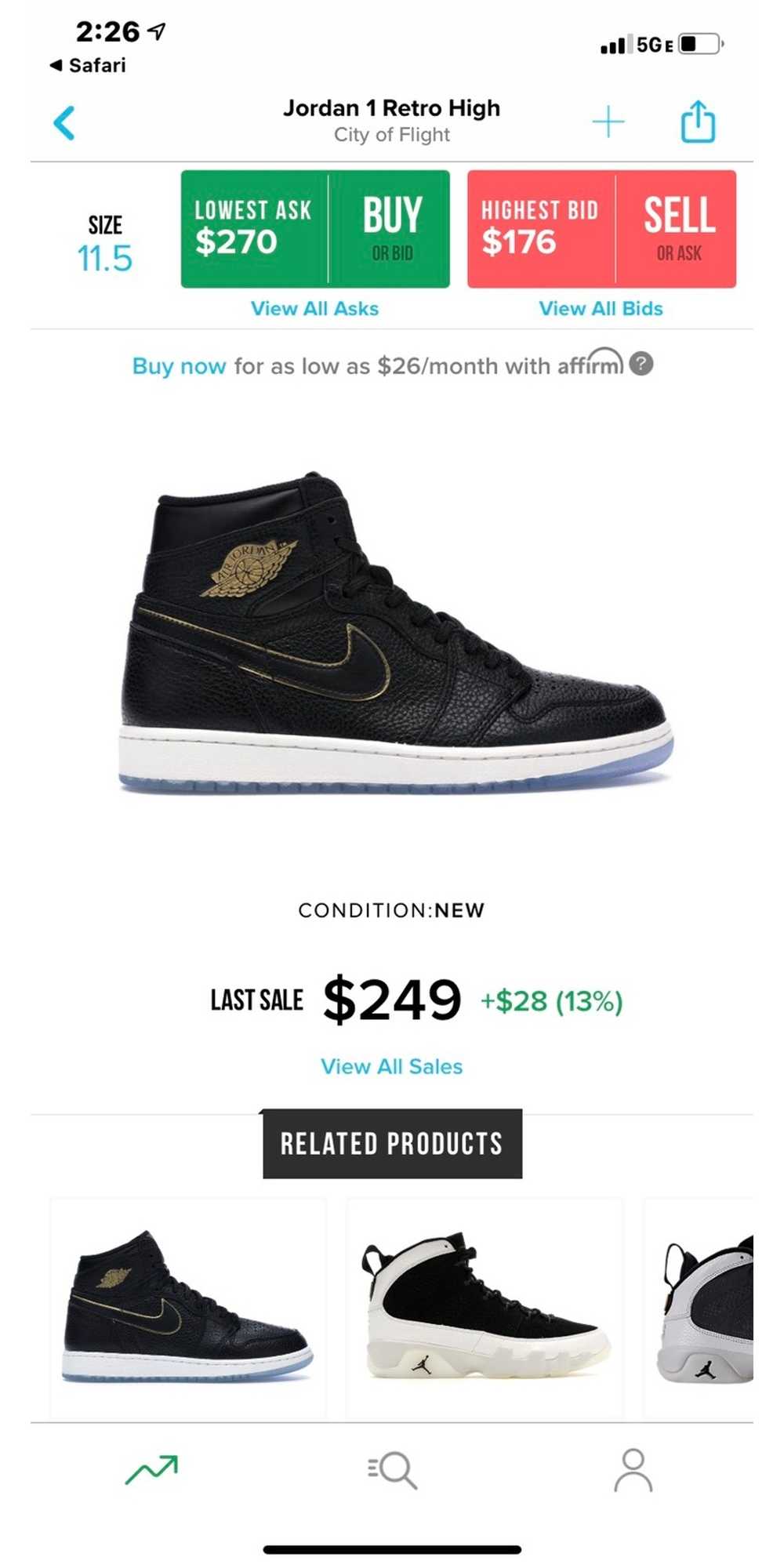 Jordan Brand Jordan 1 City of Flight - image 5