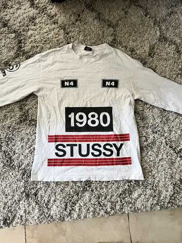 Streetwear × Stussy 1980’s Stripe Long Sleeve
