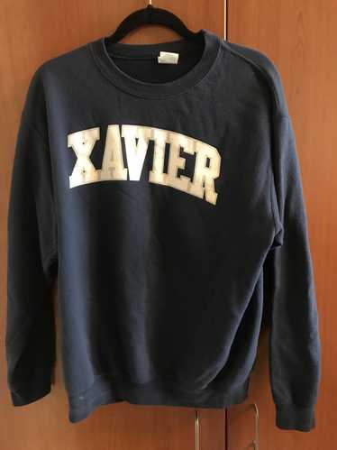 Xavier VINTAGE Xavier University Pull Over Sweater