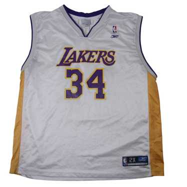 VINTAGE SHAQUILLE O'NEAL LOS ANGELES LAKERS CHAMPION JERSEY - Primetime