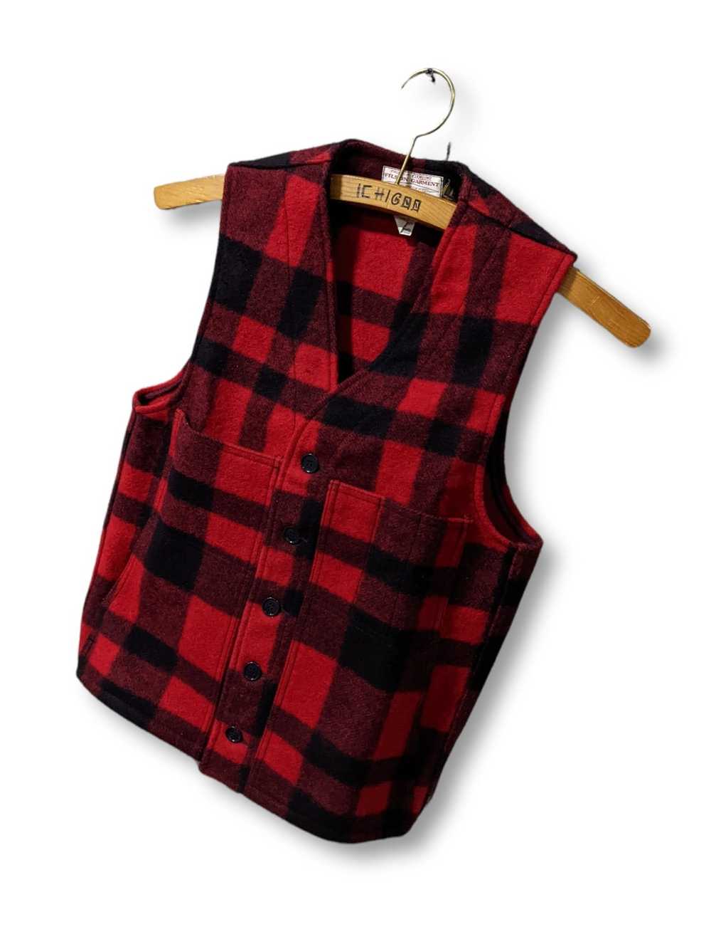 Filson × Made In Usa Filson Red Tartans Mackinaw … - image 4