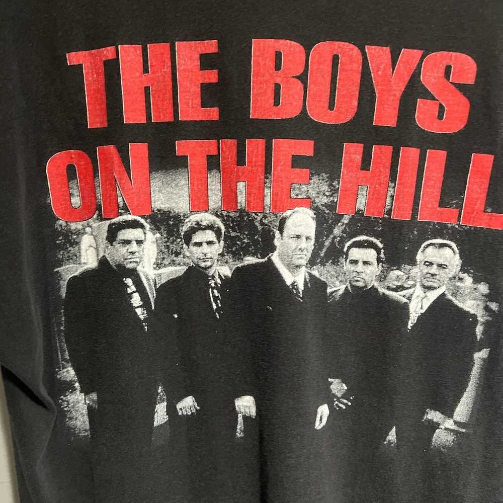 Mafia × Vintage The Sopranos movie promo tee mafi… - image 3