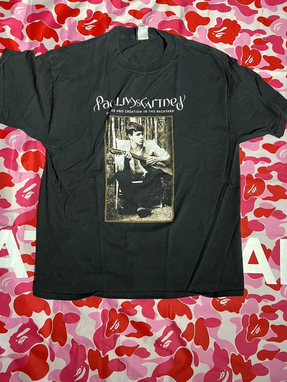 Band Tees Paul McCartney Tour Tee Rare XL Mens th… - image 1