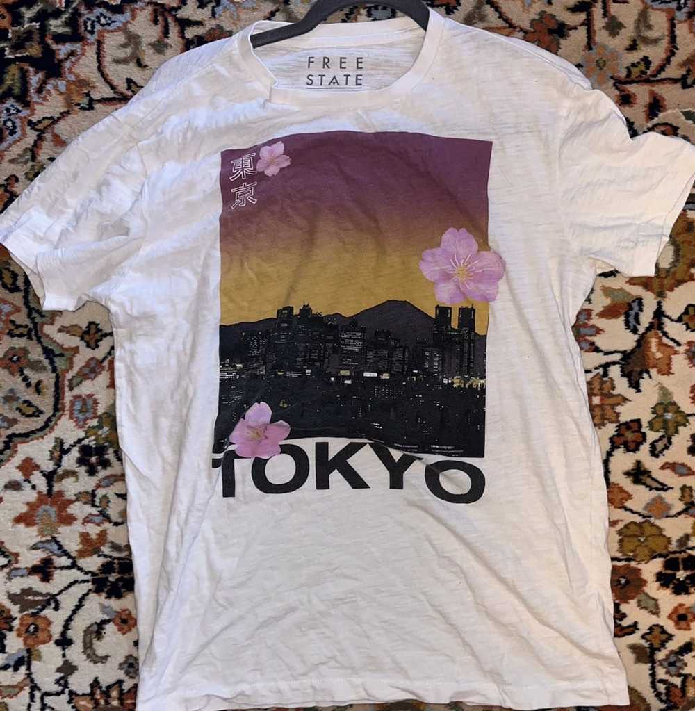 Streetwear × Vintage Vintage White Tokyo Japan T-… - image 1