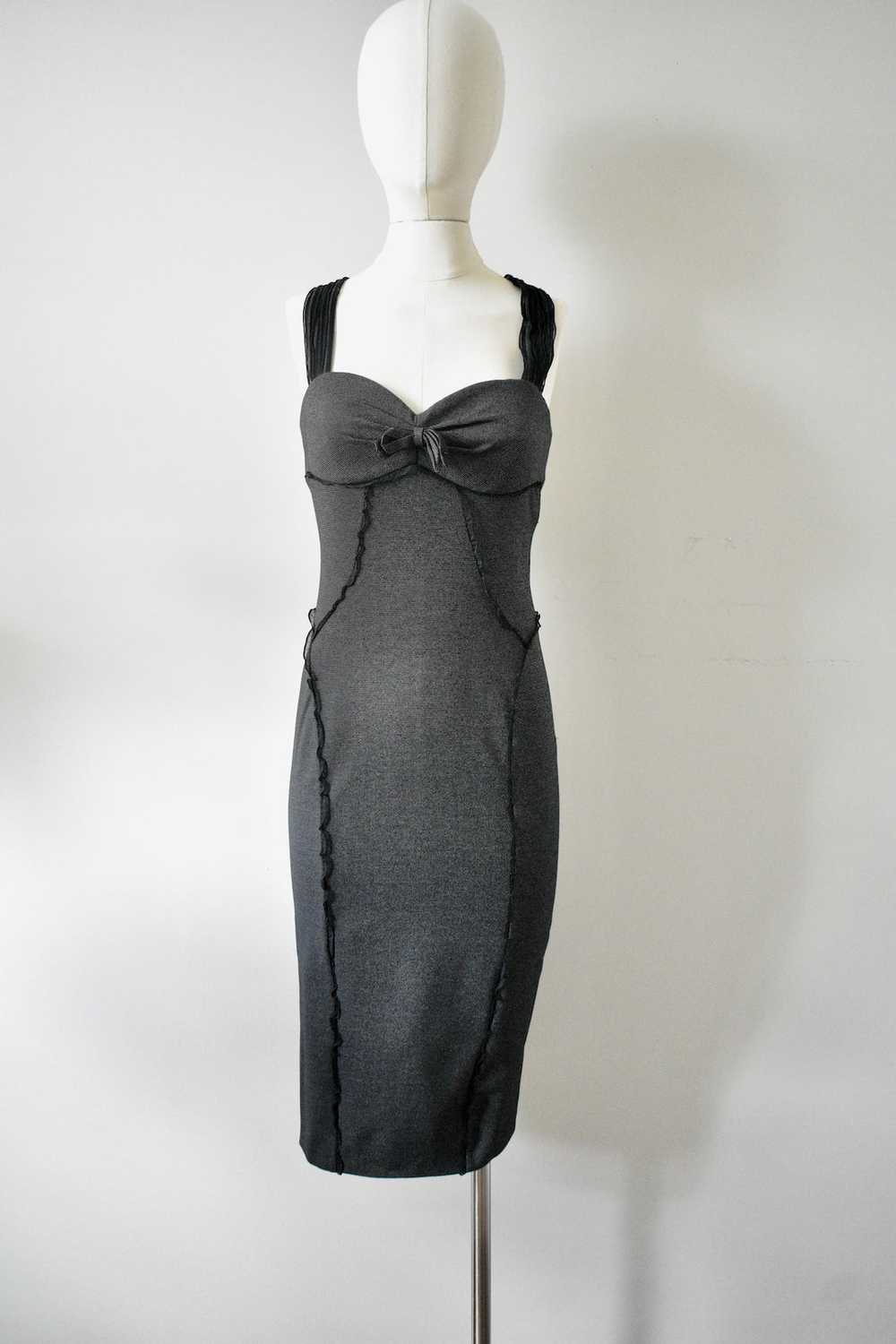 Black /Gray Sleeveless Dress - image 1