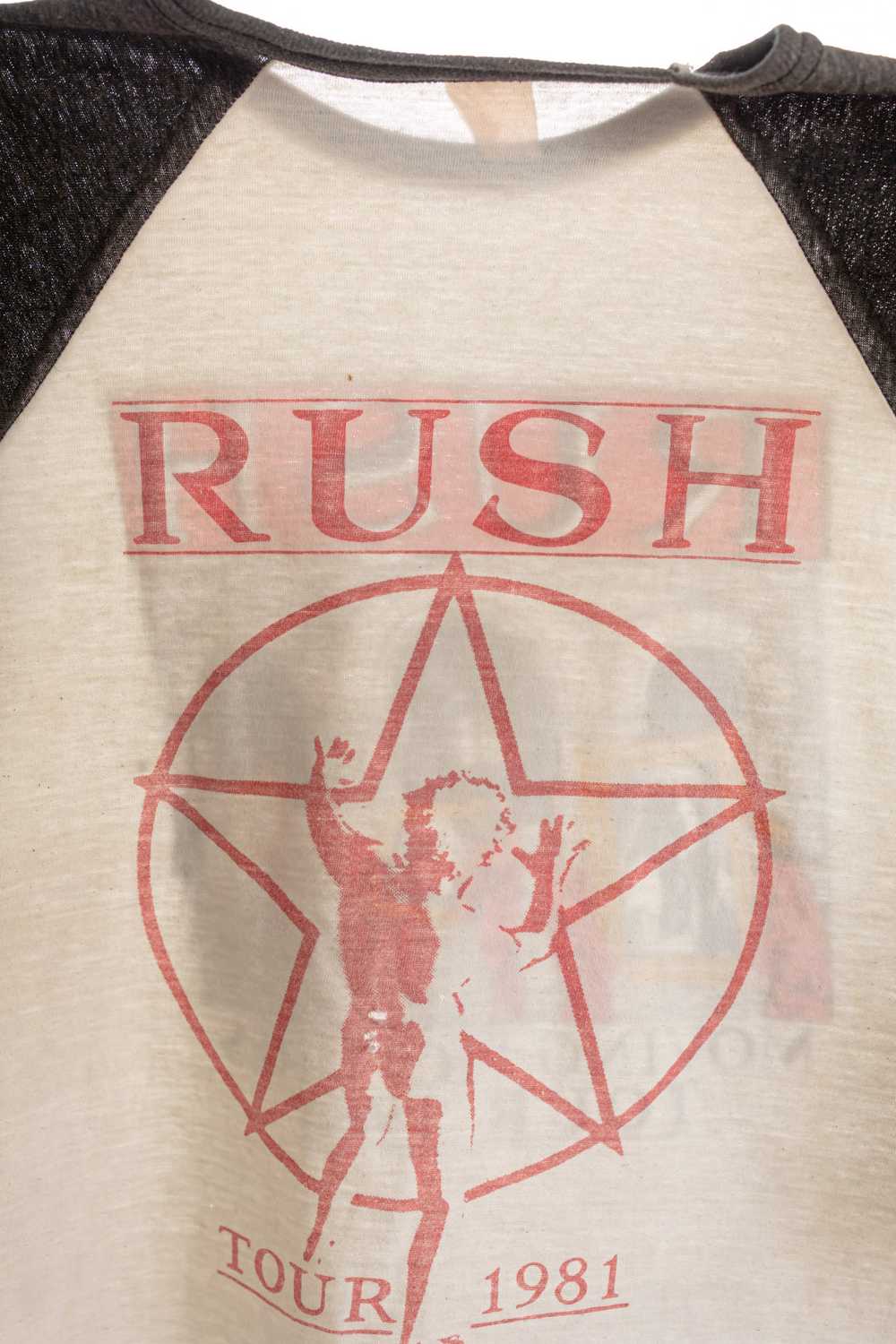 Vintage 1980's Rush| Moving Pictures Tour 81| Rag… - image 2