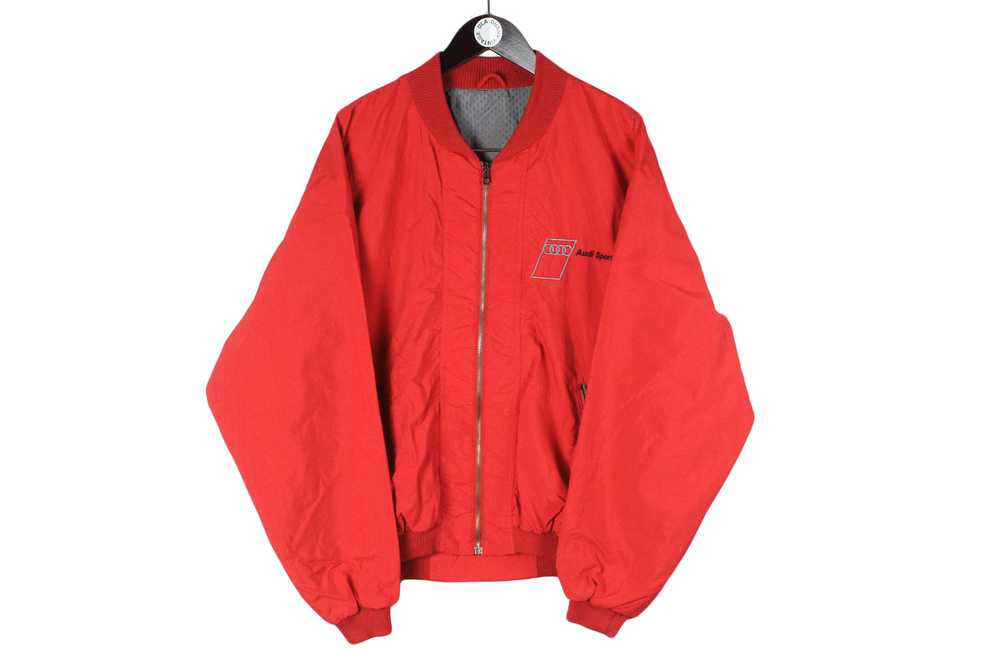 Vintage Audi Bomber Jacket XLarge - image 1