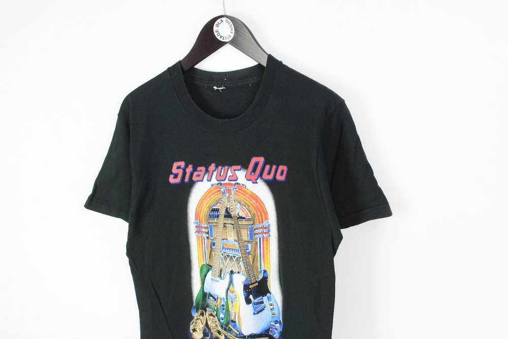 Vintage Status Quo Perfect Remedy Tour 1989 Dress… - image 3