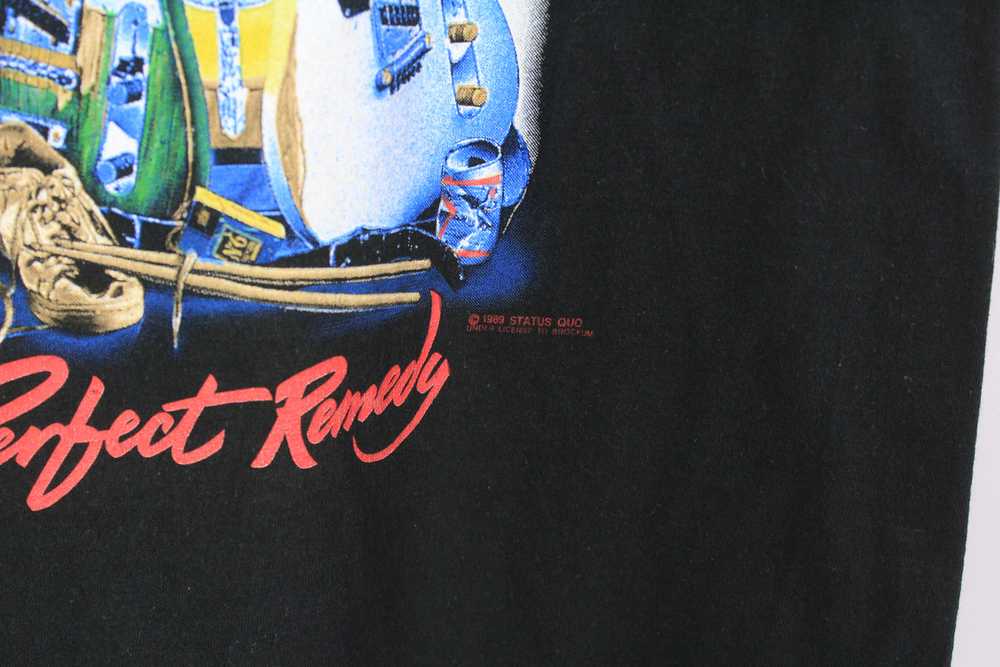 Vintage Status Quo Perfect Remedy Tour 1989 Dress… - image 4