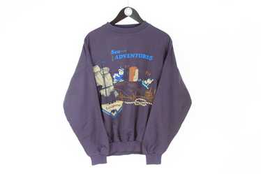 Vintage Sea Adventures Sweatshirt Medium - image 1