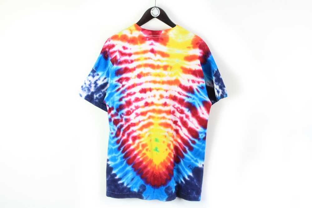 Vintage Woodstock M. Dubois 1989 Tie Dye T-Shirt … - image 5