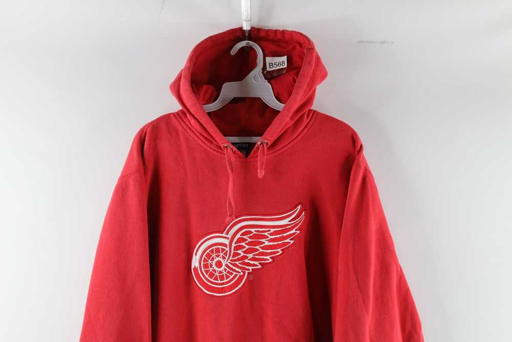 Vintage Vintage Detroit Red Wings Hockey Hoodie S… - image 2