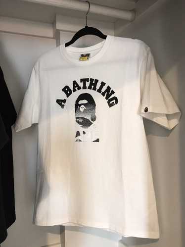 Bape Bape college logo tee shadow camo size M - image 1