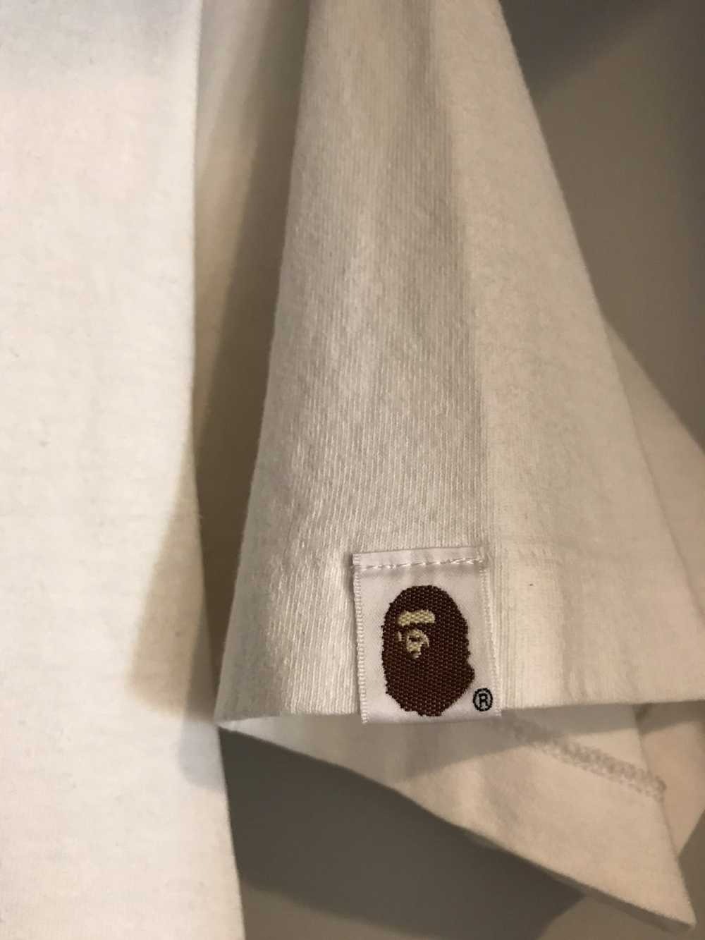 Bape Bape college logo tee shadow camo size M - image 3