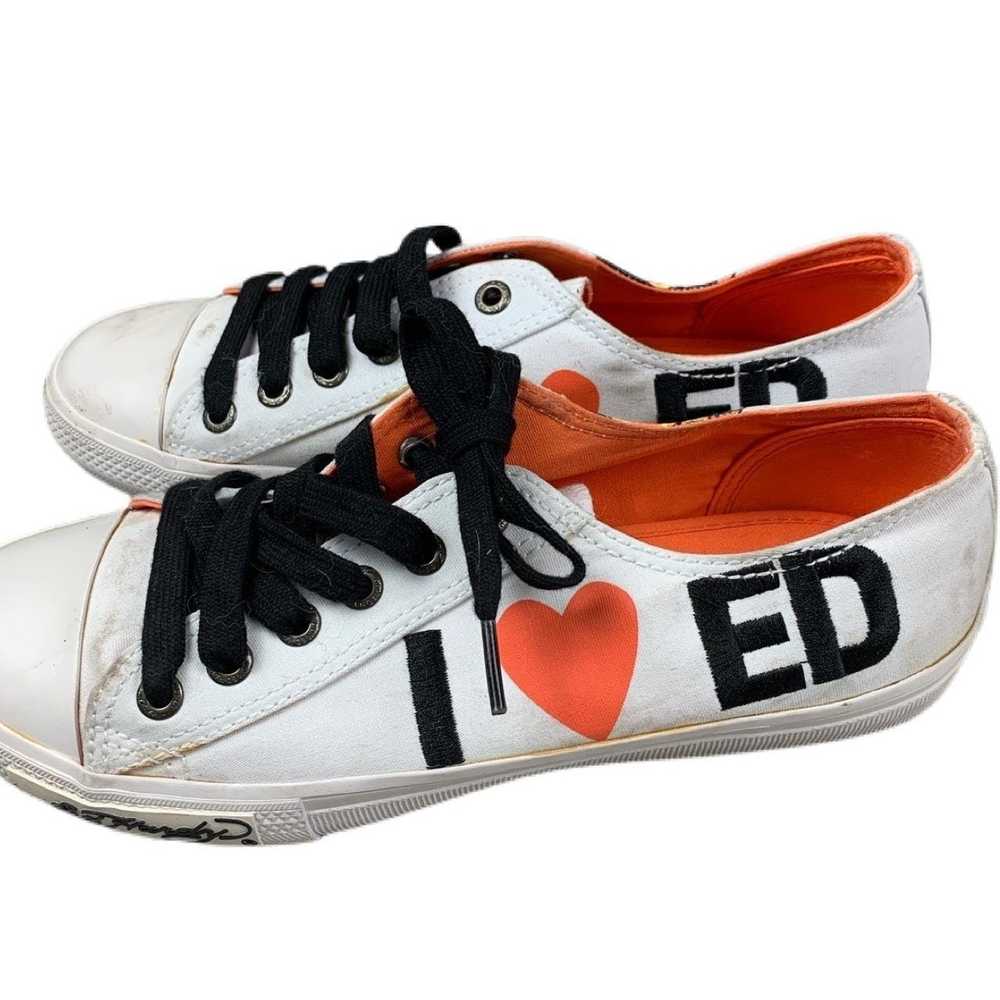 Ed Hardy Vintage Y2k Ed Hardy “I Love Ed” Shoes - image 3