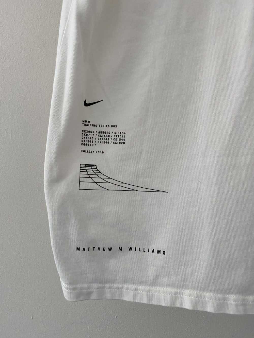 MMW × Nike NikeLab x MMW White Tee Sz Small - image 3