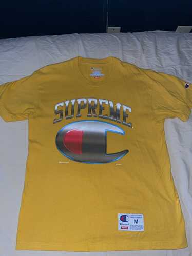 Supreme champion cheap chrome tee