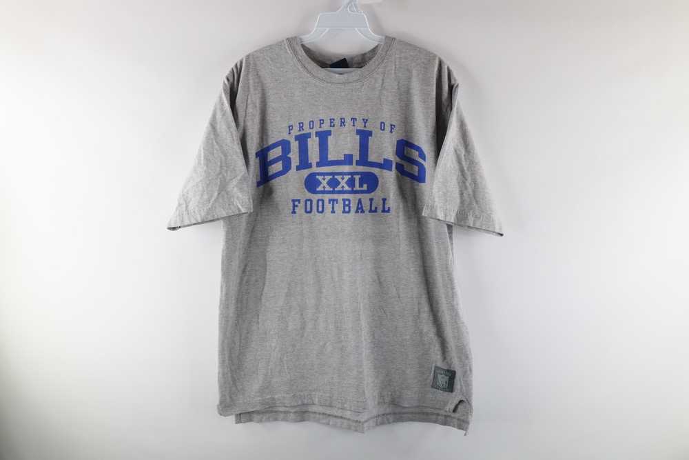 Vintage Buffalo Bills T-Shirt Grey Size XXL AFC Eastern Division Champs  Trench