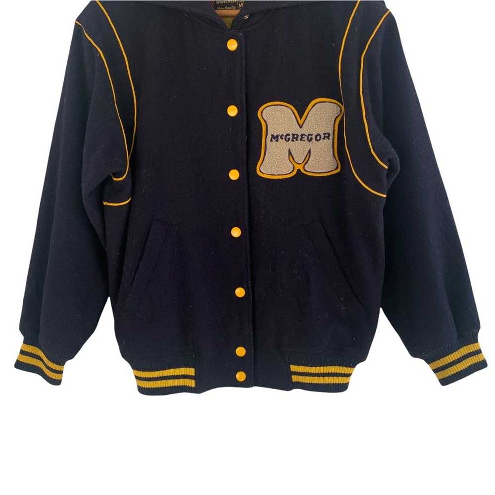 Mcgregor × Varsity Jacket Vintage McGregor Hoodie… - image 5