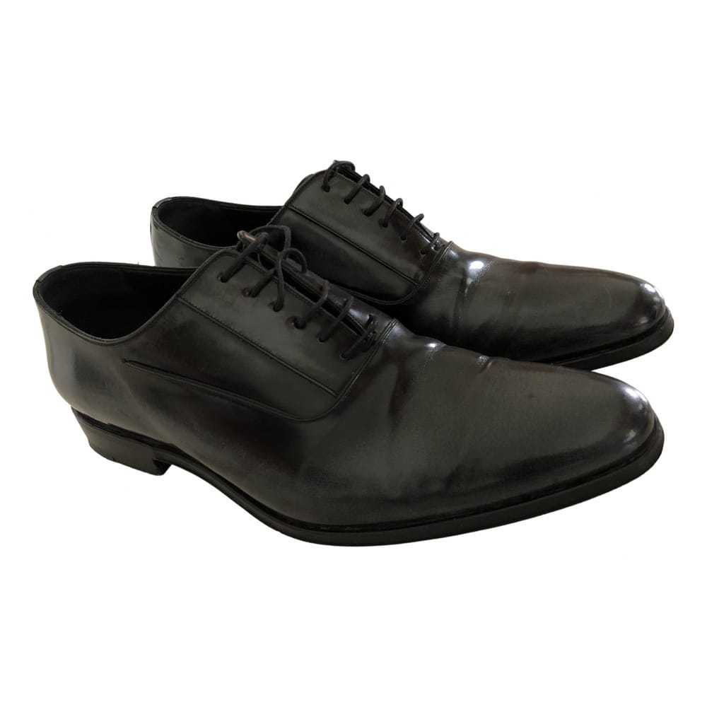 Dior Homme Leather lace ups - image 1