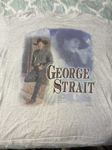 Band Tees × Vintage George Strait vintage tour t-s