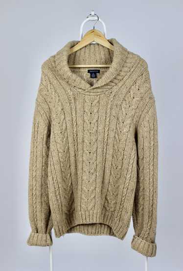 Gant GANT Knit Pullover V-neck Sweater Lana Wool B