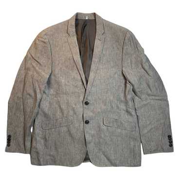Murano Baird McNutt Linen MURANO 2 Button Blazer … - image 1