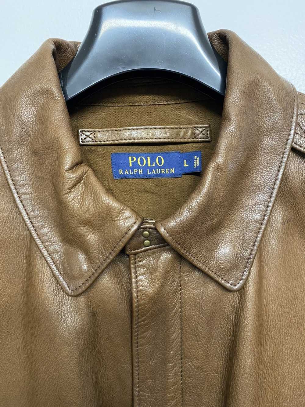 Polo Ralph Lauren Ralph Lauren Polo A2 Brown Leat… - image 3