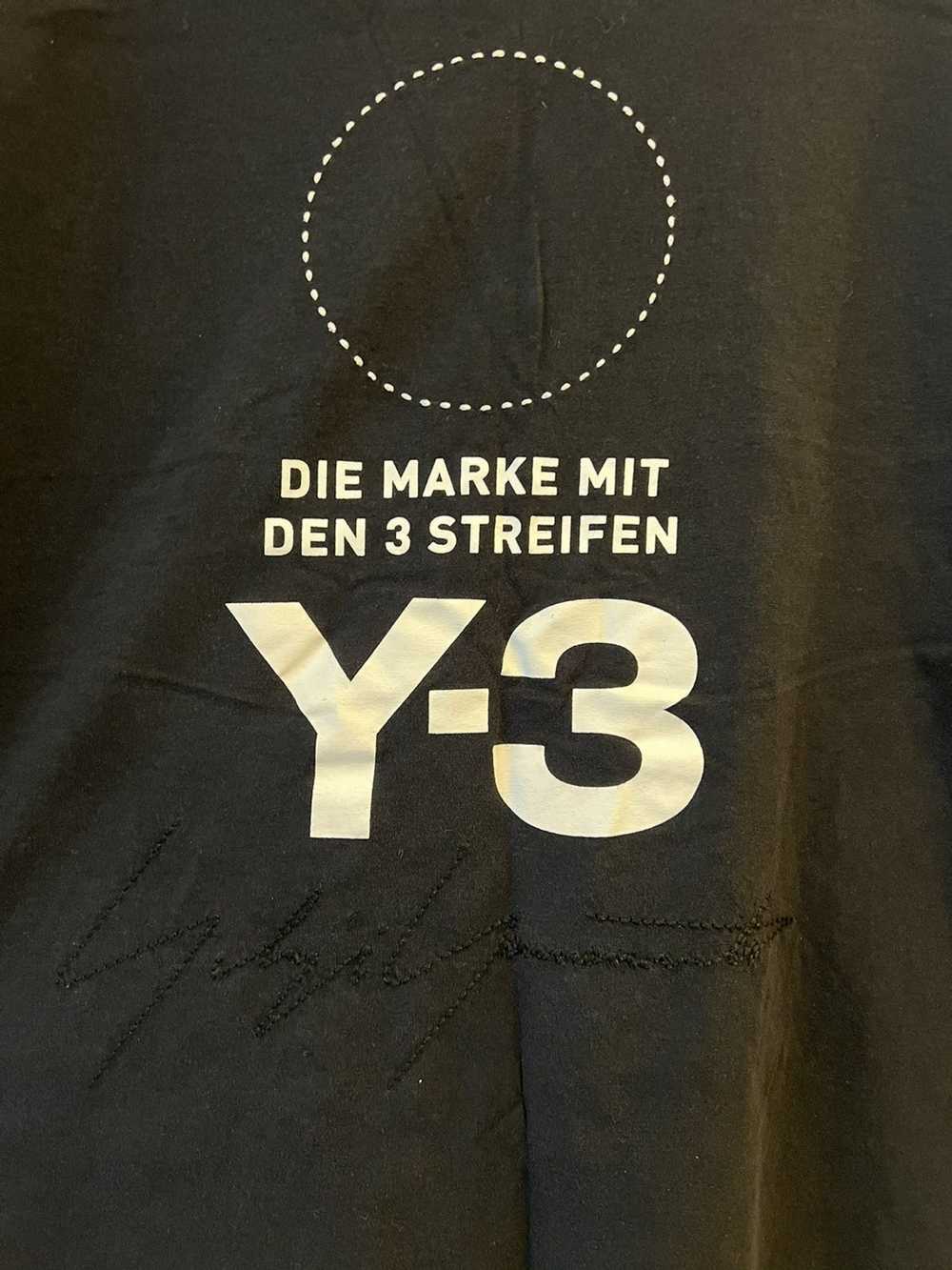 Y-3 Y-3 Signature T-shirt Black M - image 3