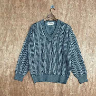 Aran Sweater Market × Coloured Cable Knit Sweater… - image 1