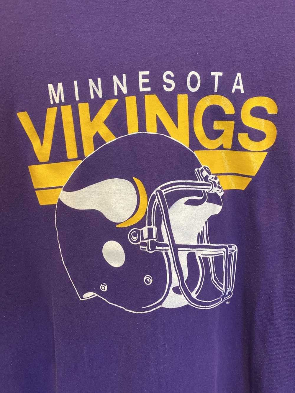 Vintage 2000s Minnesota Vikings NFL Football Helmet Sportswear 