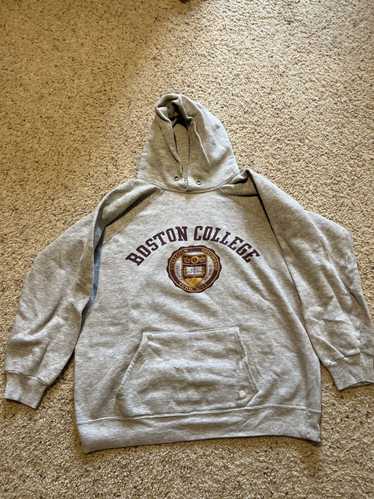 Vintage 90s Hoodie Mens Small DRAGONS BOSTON LATIN ACADEMY Made In USA Eagle