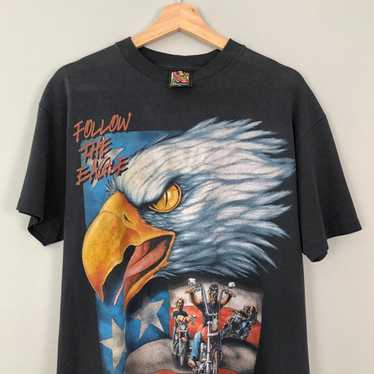 Harley Davidson × Tee × Vintage VTG 3D Emblem “Fol