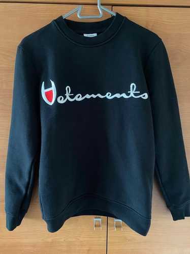 Vetements Vetements Script crewneck ss16 - image 1