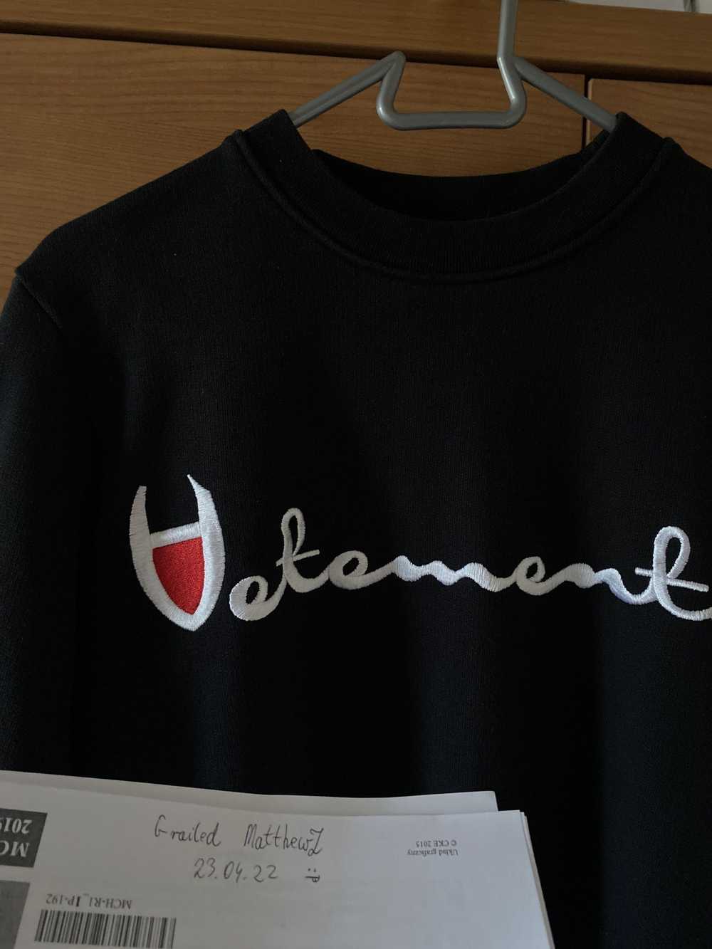 Vetements Vetements Script crewneck ss16 - image 8