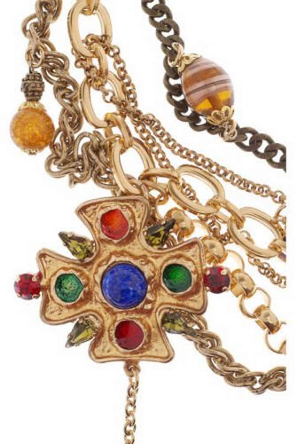 Dolce & Gabbana Multistrand Chains Necklace - NIB - image 3
