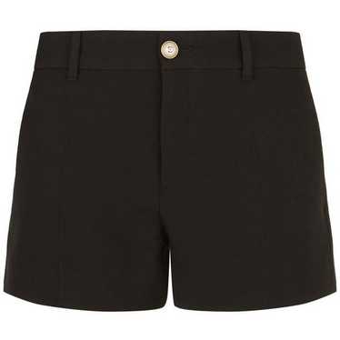 Gucci Black Silk-Wool Tailored Shorts - image 1