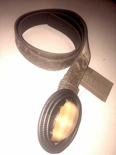 Bottega Veneta Belt With Shell Embellishment 35cm 