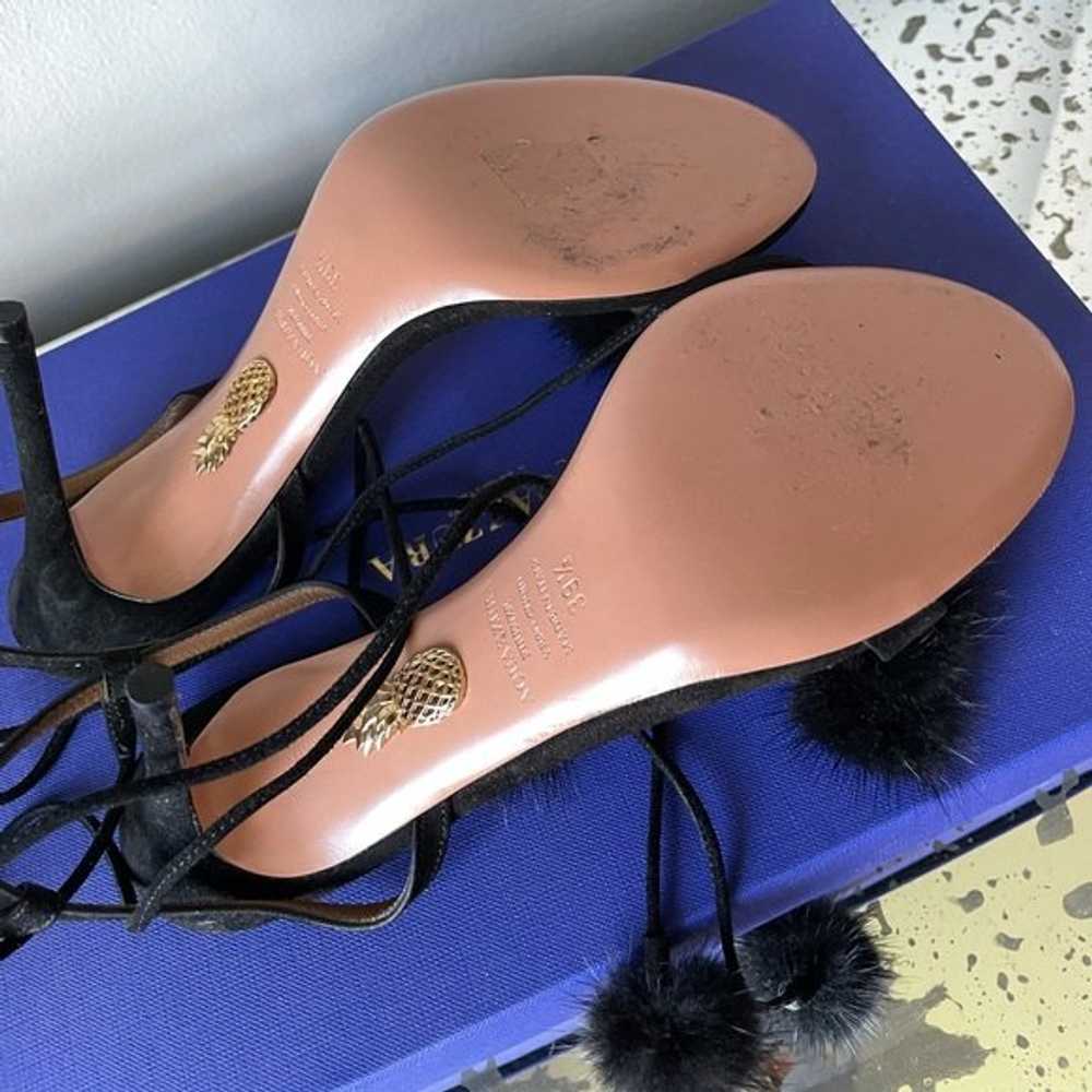 Aquazzura Mink Wild Russian Heel SZ 39.5 - image 5