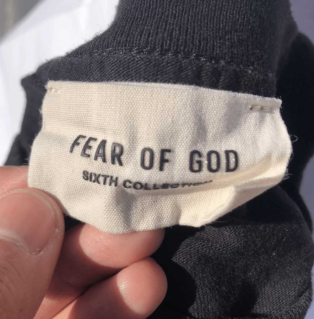Fear of God Sixth Collection FG Oversized Tee Bla… - image 5