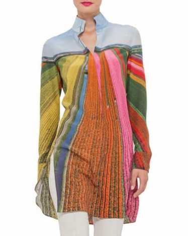 Akris Tulip Field Print Tunic / Dress SZ 38 = US … - image 1